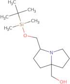 [3-[[tert-Butyl(dimethyl)silyl]oxymethyl]-1,2,3,5,6,7-hexahydropyrrolizin-8-yl]methanol