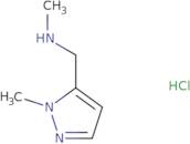 Methyl[(1-methyl-1H-pyrazol-5-yl)methyl]amine hydrochloride