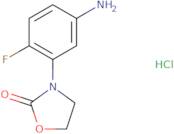 3-(5-Amino-2-fluorophenyl)-1,3-oxazolidin-2-one hydrochloride