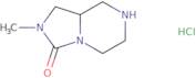 2-Methyl-octahydroimidazolidino[1,5-a]piperazin-3-one hydrochloride
