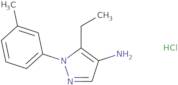 5-Ethyl-1-(3-methylphenyl)-1H-pyrazol-4-amine hydrochloride