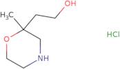 2-(2-Methylmorpholin-2-yl)ethan-1-ol hydrochloride