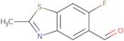 6-Fluoro-2-methyl-1,3-benzothiazole-5-carbaldehyde