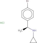 N-[(1S)-1-(4-Bromophenyl)ethyl]cyclopropanamine hydrochloride