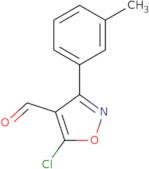 5-Chloro-3-(3-methylphenyl)-1,2-oxazole-4-carbaldehyde