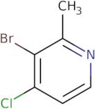 3-Bromo-4-chloro-2-methylpyridine