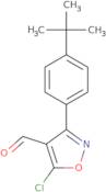 3-(4-tert-Butylphenyl)-5-chloro-1,2-oxazole-4-carbaldehyde