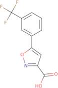 5-[3-(Trifluoromethyl)phenyl]-1,2-oxazole-3-carboxylic acid