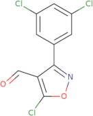 5-Chloro-3-(3,5-dichlorophenyl)-1,2-oxazole-4-carbaldehyde