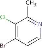 4-Bromo-3-chloro-2-methylpyridine