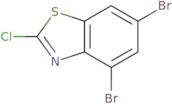 2-Chloro-4,6-dibromobenzothiazole