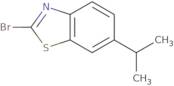 2-Bromo-6-isopropylbenzo[D]thiazole