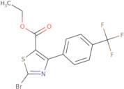 Ethyl 2-bromo-4-(4-(trifluoromethyl)phenyl)thiazole-5-carboxylate