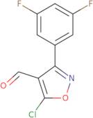 5-Chloro-3-(3,5-difluorophenyl)-1,2-oxazole-4-carbaldehyde