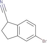 5-Bromo-2,3-dihydro-1H-indene-1-carbonitrile