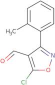 5-Chloro-3-(2-methylphenyl)-1,2-oxazole-4-carbaldehyde