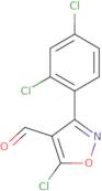 5-Chloro-3-(2,4-dichlorophenyl)-1,2-oxazole-4-carbaldehyde