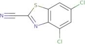 4,6-Dichlorobenzo[D]thiazole-2-carbonitrile