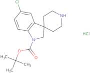 Tert-Butyl 5-Chlorospiro[Indoline-3,4-Piperidine]-1-Carboxylate Hydrochloride