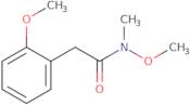 N-Methoxy-2-(2-methoxyphenyl)-N-methylacetamide