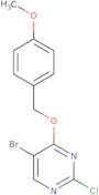 5-Bromo-2-chloro-4-[(4-methoxyphenyl)methoxy]pyrimidine