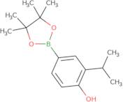 2-(Propan-2-yl)-4-(4,4,5,5-tetramethyl-1,3,2-dioxaborolan-2-yl)phenol