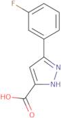 3-(3-Fluorophenyl)-1H-pyrazole-5-carboxylic acid