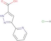 3-(Pyridin-2-yl)-1H-pyrazole-5-carboxylic acid hydrochloride