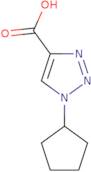 1-Cyclopentyl-1H-1,2,3-triazole-4-carboxylic acid