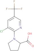 1-[3-Chloro-5-(trifluoromethyl)pyridin-2-yl]-pyrrolidine-2-carboxylic acid