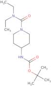 tert-Butyl 1-(diethylcarbamoyl)piperidin-4-ylcarbamate