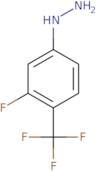 [3-Fluoro-4-(trifluoromethyl)phenyl]hydrazine