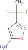3-(1,1-Difluoroethyl)-1,2-oxazol-5-amine