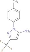 1-(4-Methylphenyl)-3-(trifluoromethyl)-1H-pyrazol-5-amine