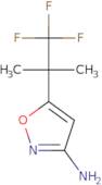 5-(1,1,1-Trifluoro-2-methylpropan-2-yl)isoxazol-3-amine