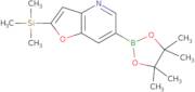 6-(4,4,5,5-Tetramethyl-1,3,2-dioxaborolan-2-yl)-2-(trimethylsilyl)furo[3,2-b]pyridine