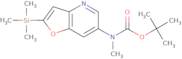 tert-Butyl (2-(trimethylsilyl)furo[3,2-b]pyridin-6-yl)methylcarbamate