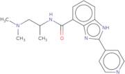 N-[1-(Dimethylamino)propan-2-yl]-2-(pyridin-4-yl)-1H-1,3-benzodiazole-4-carboxamide