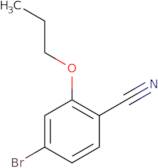 4-Bromo-2-propoxybenzonitrile