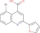 5-Bromo-2-(furan-2-yl)quinoline-4-carboxylic acid