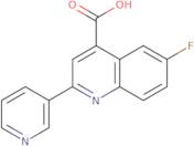 6-Fluoro-2-(pyridin-3-yl)quinoline-4-carboxylic acid