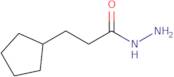 3-Cyclopentylpropanehydrazide