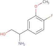 (2R)-2-Amino-2-(4-fluoro-3-methoxyphenyl)ethan-1-ol