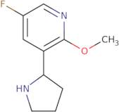 5-Fluoro-2-methoxy-3-[(2R)-pyrrolidin-2-yl]pyridine