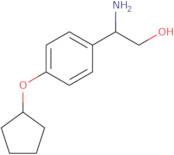 (2R)-2-Amino-2-(4-cyclopentyloxyphenyl)ethan-1-ol