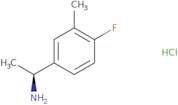 (S)-1-(4-Fluoro-3-methylphenyl)ethanamine hydrochloride