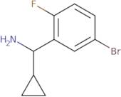 (S)-(5-Bromo-2-fluorophenyl)-cyclopropylmethanamine