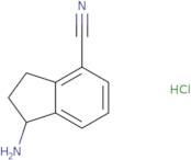 (1R)-1-Amino-2,3-dihydro-1H-indene-4-carbonitrile