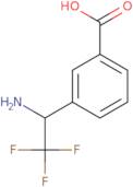 3-[(1R)-1-Amino-2,2,2-trifluoroethyl]benzoic acid