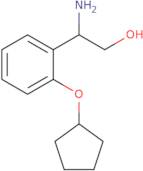 (2R)-2-Amino-2-(2-cyclopentyloxyphenyl)ethan-1-ol